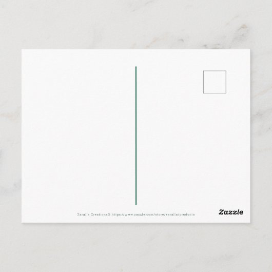 Carte Postale Avril Mois Fleurs Douceur Pois Daisy Fancy (Dos)