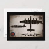 Carte Postale Avro 683 Lancaster 1 (Devant / Derrière)