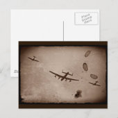 Carte Postale Avro Lancaster (Devant / Derrière)