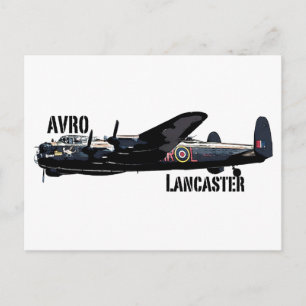 Carte Postale Avro Lancaster