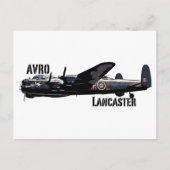 Carte Postale Avro Lancaster (Devant)