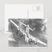 Carte Postale Avro Lancastrian (Devant / Derrière)