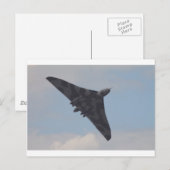 Carte Postale Avro Vulcan XH558 (Devant / Derrière)