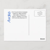 Carte Postale Awake, message de Kotuku (Dos)