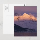 Carte Postale Awesome Alpenglow (Devant / Derrière)