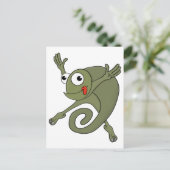 Carte Postale Awesome Chameleon (Debout devant)