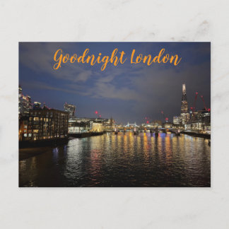Carte Postale aWorld2Celebrate: Bonne nuit Londres !