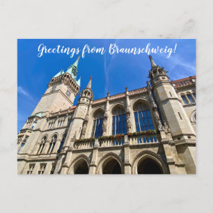 Carte Postale aWorld2Celebrate : Salutations de Braunschweig!