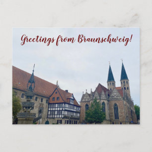 Carte Postale aWorld2Celebrate : Salutations de Braunschweig!