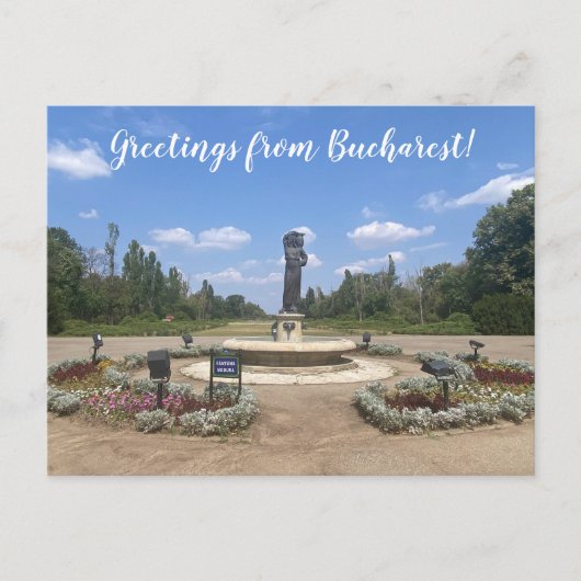 Carte Postale aWorld2Celebrate : Salutations de Bucarest ! (Devant)