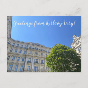 Carte Postale aWorld2Celebrate : Salutations de Karlovy Vary!