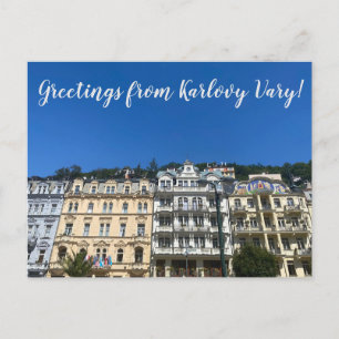 Carte Postale aWorld2Celebrate : Salutations de Karlovy Vary!