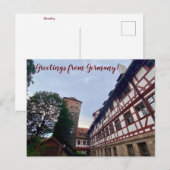 Carte Postale aWorld2Celebrate : Salutations de l'Allemagne! (Devant / Derrière)