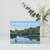 Carte Postale aWorld2Celebrate : Salutations de l'Allemagne! (Debout devant)