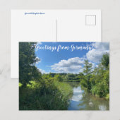 Carte Postale aWorld2Celebrate : Salutations de l'Allemagne! (Devant / Derrière)