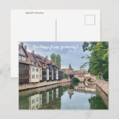 Carte Postale aWorld2Celebrate : Salutations de l'Allemagne! (Devant / Derrière)