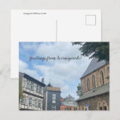 Carte Postale aWorld2Celebrate : Salutations de l'Allemagne! (Devant / Derrière)