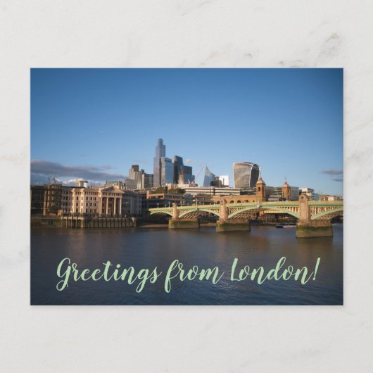 Carte Postale aWorld2Celebrate : Salutations de Londres ! (Devant)