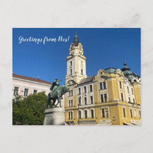 Carte Postale aWorld2Celebrate : Salutations de Pécs !