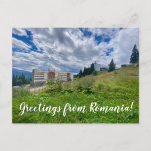 Carte Postale aWorld2Celebrate : Salutations de Roumanie!