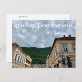 Carte Postale aWorld2Celebrate : Salutations de Roumanie! (Devant / Derrière)