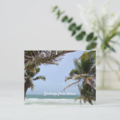 Carte Postale aWorld2Celebrate : Salutations de Tulum! (Debout devant)