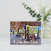Carte Postale aWorld2Celebrate : Salutations de Tulum! (Debout devant)