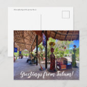 Carte Postale aWorld2Celebrate : Salutations de Tulum! (Devant / Derrière)