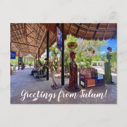 Carte Postale aWorld2Celebrate : Salutations de Tulum! (Devant)