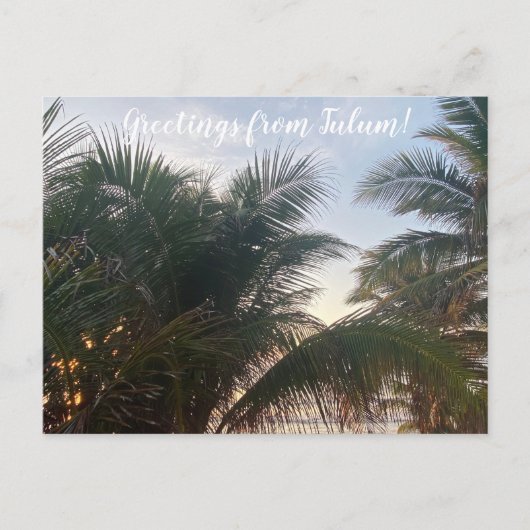 Carte Postale aWorld2Celebrate : Salutations de Tulum! (Devant)