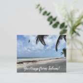 Carte Postale aWorld2Celebrate : Salutations de Tulum! (Debout devant)