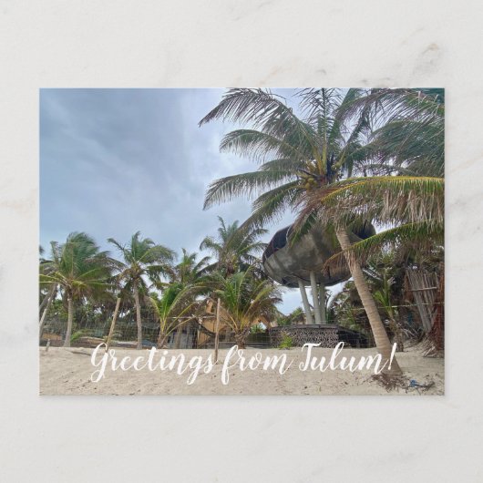 Carte Postale aWorld2Celebrate : Salutations de Tulum! (Devant)