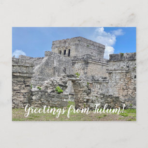 Carte Postale aWorld2Celebrate : Salutations de Tulum!