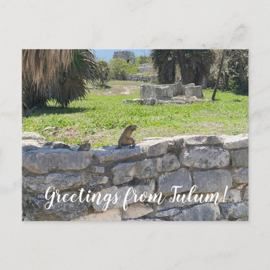 Carte Postale aWorld2Celebrate : Salutations de Tulum! (Devant)