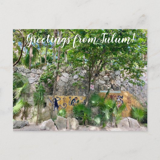 Carte Postale aWorld2Celebrate : Salutations de Tulum! (Devant)