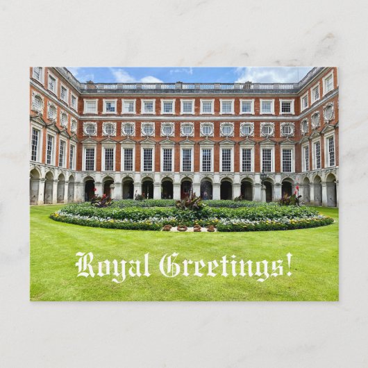 Carte Postale aWorld2Celebrate : salutations royales! (Devant)