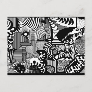 Carte Postale ax ming Arts