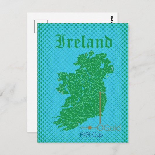 Carte postale AXA Cup (Devant / Derrière)