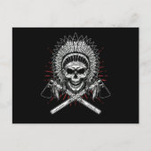 Carte Postale Axe de Skull (Devant)