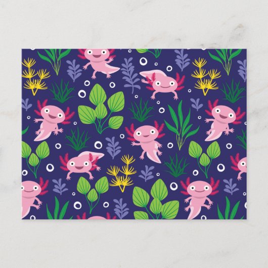 Carte Postale Axolotl (Devant)