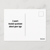 Carte Postale Axolotl Anniversaire Drôle mignon (Dos)