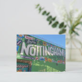 Carte Postale Ay up Nottingham ! (Debout devant)
