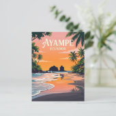 Carte Postale Ayampe Équateur (Debout devant)