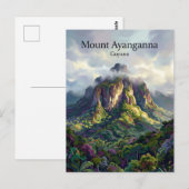 Carte Postale Ayanganna Guyana (Devant / Derrière)