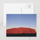 Carte Postale Ayers Rock (Devant / Derrière)