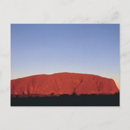 Carte Postale Ayers Rock (Devant)
