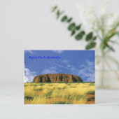 Carte postale Ayers Rock (Debout devant)