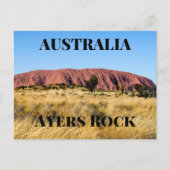 Carte Postale Ayers Rock Australie (Devant)
