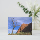Carte Postale Ayers Rock Uluru dans l'Outback Australie (Debout devant)