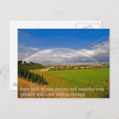 Carte Postale Ayez foi en vos rêves (Devant / Derrière)